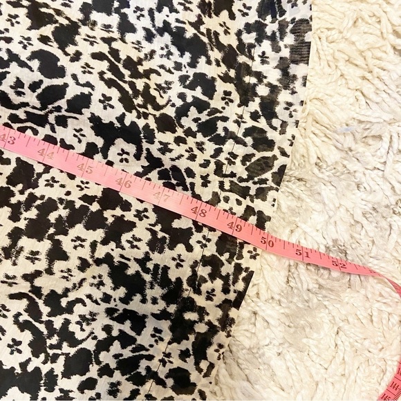 Rebecca Taylor | Ruched Oska Midi Smocked Silk Blend Dress Size Small - Picture 13 of 13